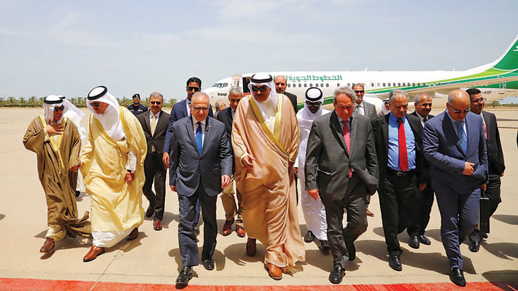 ഇ​റാ​ഖി വി​ദേ​ശ​കാ​ര്യ​മ​ന്ത്രി കു​വൈ​ത്ത് സ​ന്ദ​ര്‍ശി​ച്ചു