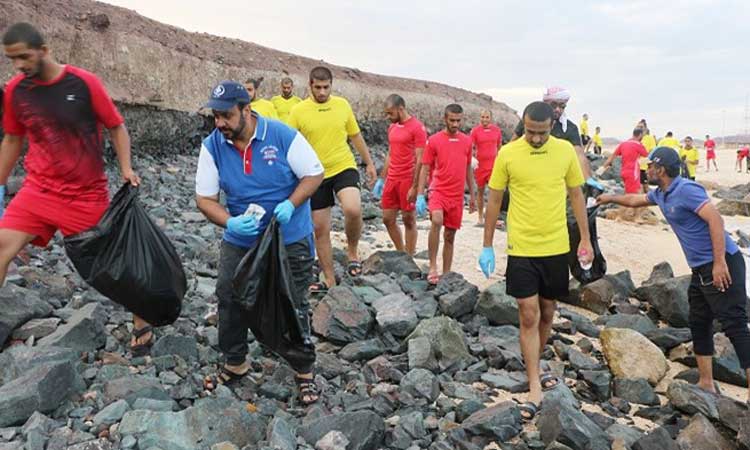 ദ്വീ​പ് വൃ​ത്തി​യാ​ക്കി ഷാ​ര്‍ജ അ​ക്കാ​ദ​മി ഓ​ഫ് പോ​ലീ​സ് സ​യ​ന്‍സ​സ്
