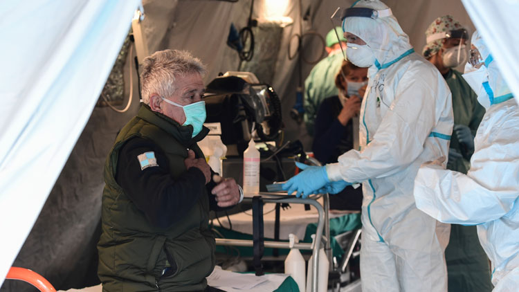 യൂറോപ്പിൽ കോവിഡ്​ രോഗികളുടെ എണ്ണം കാൽലക്ഷമായി