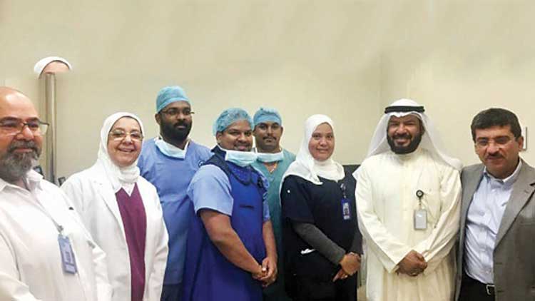 ജാ​ബി​ർ ആ​ശു​പ​ത്രി​യി​ൽ  ആ​ൻ​ജി​യോ പ്ലാ​സ്​​റ്റി ചി​കി​ത്സ​ക്ക് തു​ട​ക്കം