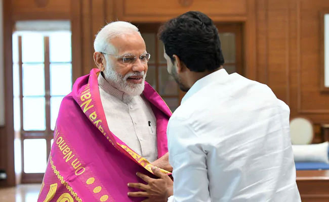 ജഗൻ മോഹൻ റെഡ്ഡി മോദിയെ കണ്ടു