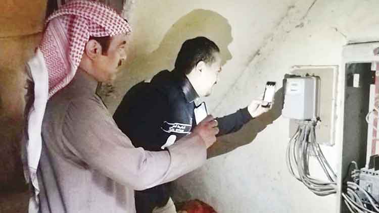 ജ​ലീ​ബി​ൽ 94 കെ​ട്ടി​ട​ങ്ങ​ളി​ലെ  വൈ​ദ്യു​തി വി​ച്ഛേ​ദി​ച്ചു