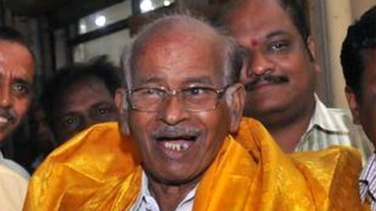 പുതുച്ചേരി മുന്‍ മുഖ്യമന്ത്രി ആര്‍.വി ജാനകിരാമന്‍ അന്തരിച്ചു