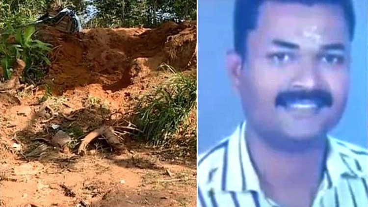 മണ്ണെടുപ്പ് തടഞ്ഞ സ്ഥലമുടമയെ അടിച്ചു കൊന്ന ജെ.സി.ബി പിടിച്ചെടുത്തു