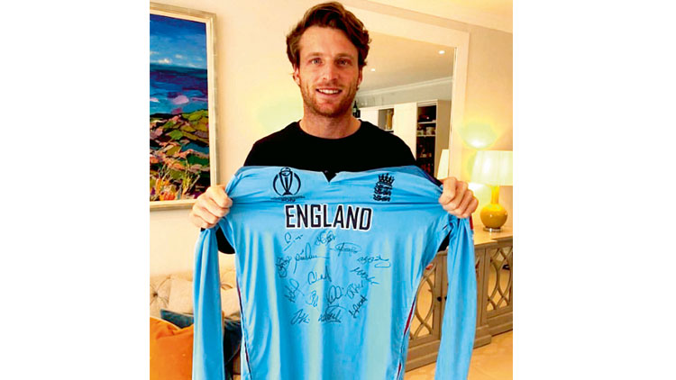 ബ​ട്​​ല​റു​ടെ ഫൈ​ന​ൽ ​ജ​ഴ്​​സി ​േല​ല​ത്തി​ൽ