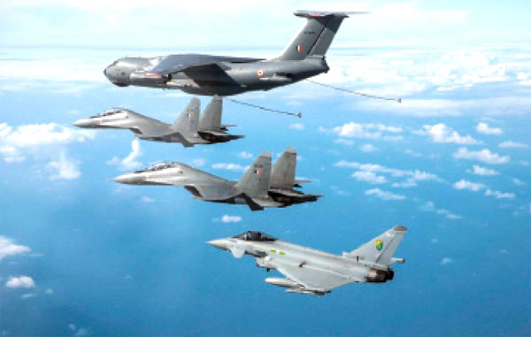 ​ഇന്ത്യന്‍ യുദ്ധവിമാനങ്ങള്‍ക്ക് ത്വാഇഫ് സൈനികതാവളത്തില്‍ സ്വീകരണം