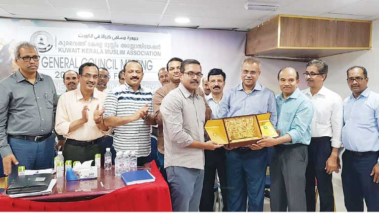 ജിപ്​സൺ ജോർജിന് യാ​ത്ര​യ​യ​പ്പ്​