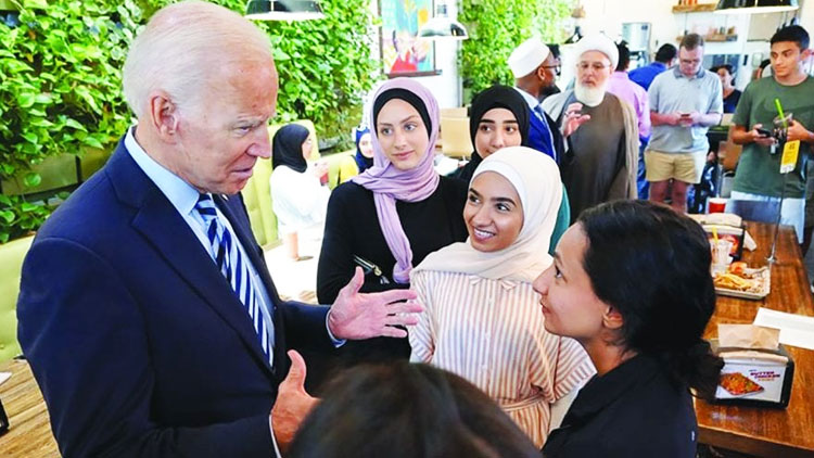 ‘ട്രംപിനെ തോൽപ്പിക്കാൻ അണിചേരൂ’; അമേരിക്കൻ മുസ്​ലിംകളോട്​ ജോ ബൈഡൻ