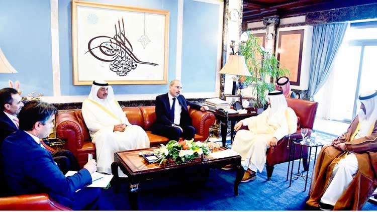 ജോ​ർ​ഡ​ൻ വി​ദേ​ശ​കാ​ര്യ​മ​ന്ത്രി കു​വൈ​ത്ത് സ​ന്ദ​ർ​ശ​ന​ത്തി​നെ​ത്തി