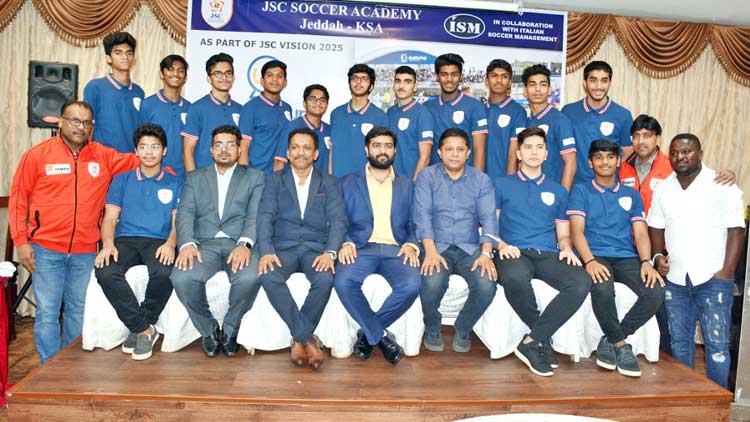 ഗോത്തിയ കപ്പ്​ ജിദ്ദയിലെ ജെ.എസ്​.സി ടീം ഇന്ന്​ സ്വീഡനിലേക്ക്​ തിരിക്കും