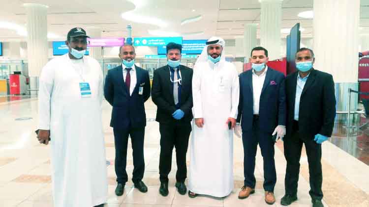 ജം​ബോ വി​മാ​നം പ​റ​ത്തി ദു​ബൈ കെ.​എം.​സി.​സി  