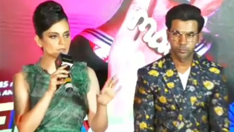 മാധ്യമപ്രവർത്തകനുമായി കൊമ്പുകോർത്ത് കങ്കണ