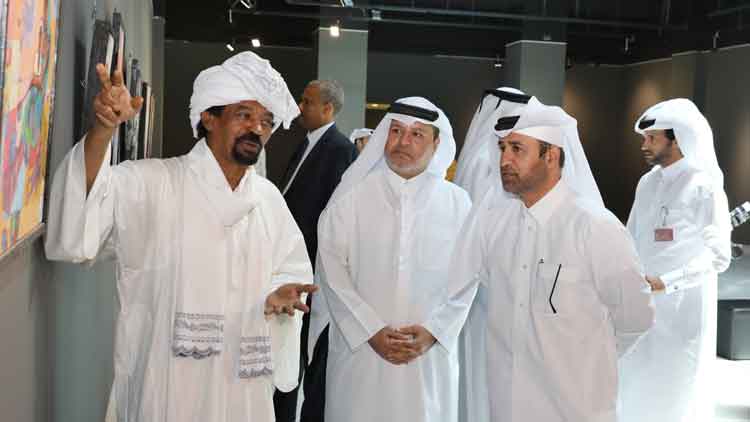 ക​താ​റ​യി​ൽ ര​ണ്ട് ക​ലാ പ്ര​ദ​ർ​ശ​ന​ങ്ങ​ൾ തുടങ്ങി