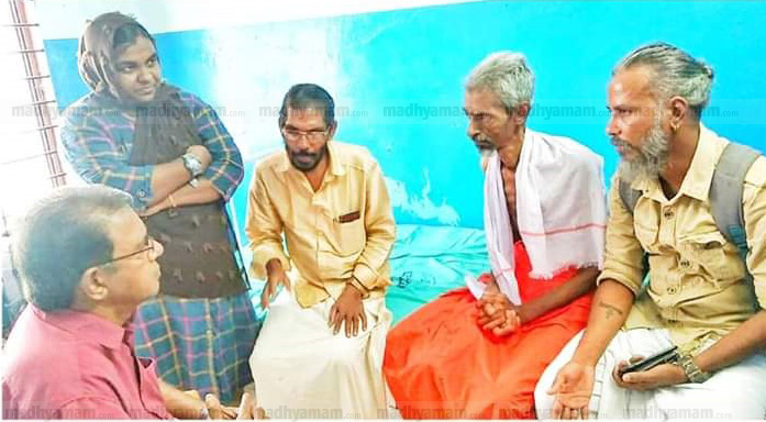 ഇടനെഞ്ചുപൊട്ടി ചുള്ളിക്കാട്​ എത്തി; സഹോദരനെ കാണാൻ