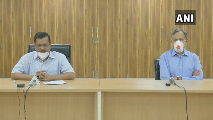 കോവിഡ്​ രോഗികളിലെ പ്ലാസ്​മ തെറപ്പി തൃപ്​തികരമെന്ന്​ കെജ്​രിവാൾ