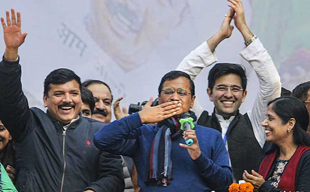 സത്യപ്രതിജ്ഞ​ക്ക്​ പ്രധാനമന്ത്രിയെ ക്ഷണിച്ച്​ കെജ്​രിവാൾ