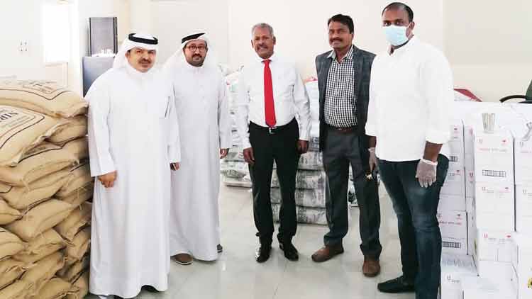 കേ​ര​ളീ​യ സ​മാ​ജം ഭ​ക്ഷ​ണ​ക്കി​റ്റ്​ വി​ത​ര​ണം  തു​ട​ങ്ങി