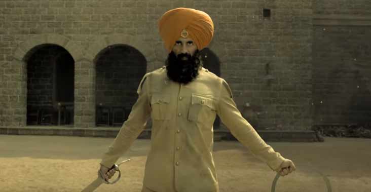 അക്ഷയ് കുമാറിന്‍റെ പോരാട്ടം തുടങ്ങുന്നു; കേസരിയുടെ ട്രെയിലർ