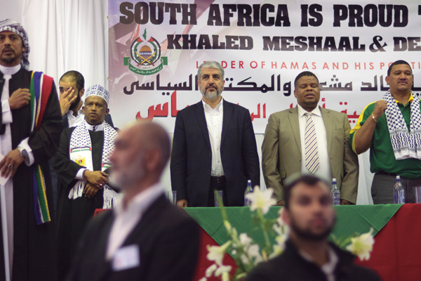 ഖാലിദ് മിശ്അലിന് ദക്ഷിണാഫ്രിക്കയില്‍ വന്‍വരവേല്‍പ്