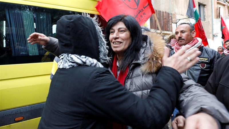 ഖാ​ലി​ദ ജ​റാ​റി​നെ ഇ​സ്രാ​യേ​ൽ വി​ട്ട​യ​ച്ചു