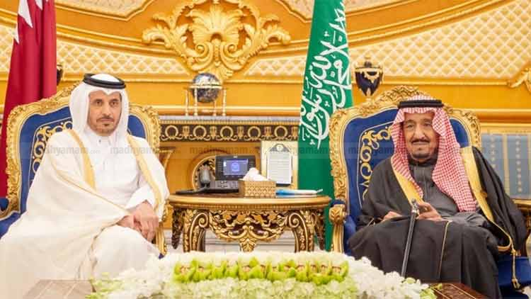 king-salman--qatar-prime-minister