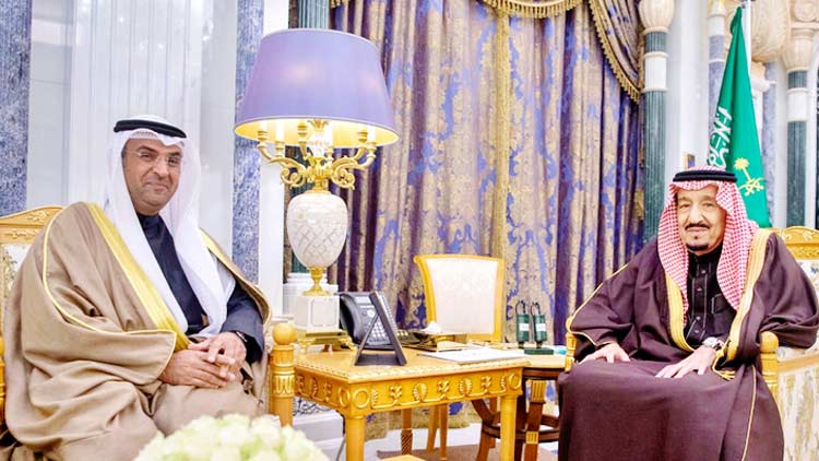 ഗ​ൾ​ഫ്​ സ​ഹ​ക​ര​ണം ശ​ക്തി​പ്പെ​ടു​ത്ത​ൽ: സ​ൽ​മാ​ൻ രാ​ജാ​വി​നെ പ്ര​ശം​സി​ച്ച്​  പു​തി​യ ജി.​സി.​സി സെ​ക്ര​ട്ട​റി ജ​ന​റ​ൽ