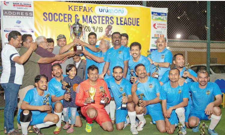 കെ​ഫാ​ക്​ മാ​സ്​​റ്റേ​ഴ്സ് സെ​വ​ൻ​സ് കി​രീ​ടം സി​ൽ​വ​ർ സ്​​റ്റാ​ർ​സ് എ​ഫ്.​സി​ക്ക്​