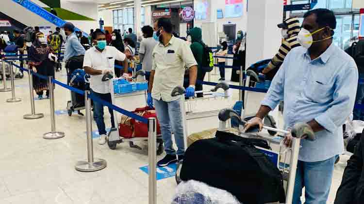 കെ.കെ.എം.എ ആദ്യ ചാര്‍ട്ടേഡ് വിമാനം പറന്നുയര്‍ന്നു