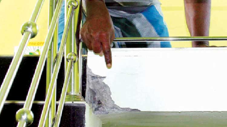 മിന്നൽ: ജില്ലയിൽ പരക്കെ നാശം