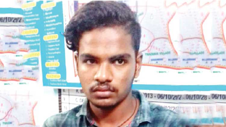 പതിനാലുകാരിയെ  പീഡിപ്പിച്ച യുവാവ്  റിമാൻഡിൽ