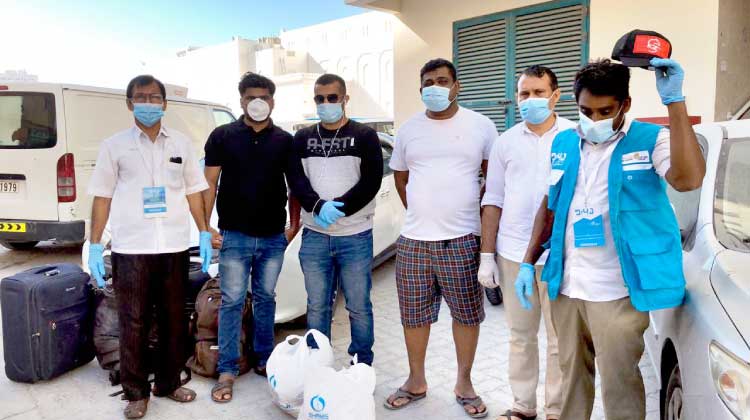 കെ.​എം.​സി.​സി​യു​ടെ ക​രു​ത​ലി​ൽ കൃ​ഷ്ണ​ദാ​സി​ന് കി​ട​ക്കാ​നി​ട​മാ​യി