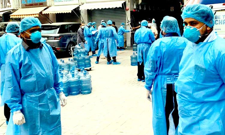 കോവിഡിനെതിരെ സേവനത്തിന്റെ  യുദ്ധമുഖം തുറന്ന് കെ.എം.സി.സി