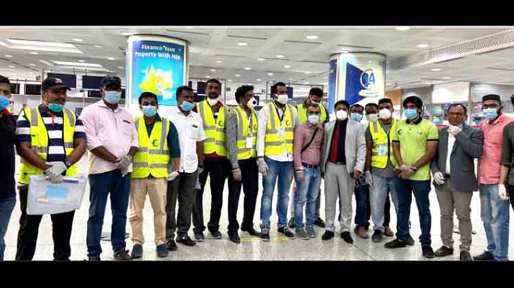 കെ.​എം.​സി.​സി​യു​ടെ മൂ​ന്നാ​മ​ത്തെ ചാ​ർ​ട്ടേ​ഡ് വി​മാ​ന​വും യാ​ത്ര​യാ​യി