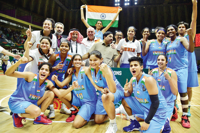 ഇന്ത്യൻ ബാസ്​കറ്റ്​ബാളിൽ പെൺകുതിപ്പ്