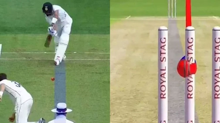 അയ്യേ... കിങ്​ കോഹ്​ലിക്ക്​ റിവ്യൂ എടുക്കാനറിയില്ലേ?