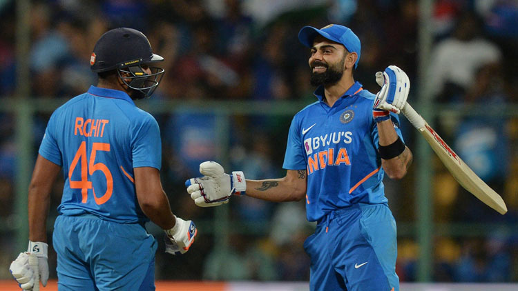 രോഹിതിന്​ സെഞ്ച്വറി; ഏഴു വിക്കറ്റ്​ ജയത്തോടെ ഇന്ത്യക്ക്​ പരമ്പര