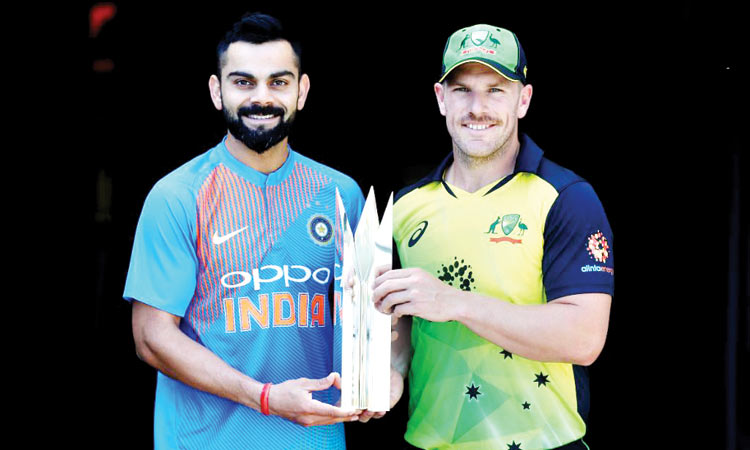 ഇ​ന്ത്യ x ഒാ​സീ​സ്​ പ​ര​മ്പ​ര​ക്ക്​ ഇ​ന്ന്​ തു​ട​ക്കം