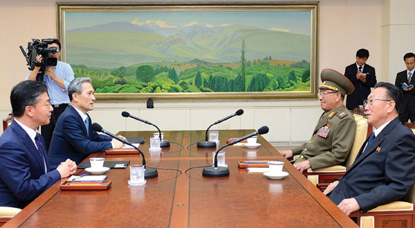 ചര്‍ച്ചക്ക് തയാറായി കൊറിയകള്‍