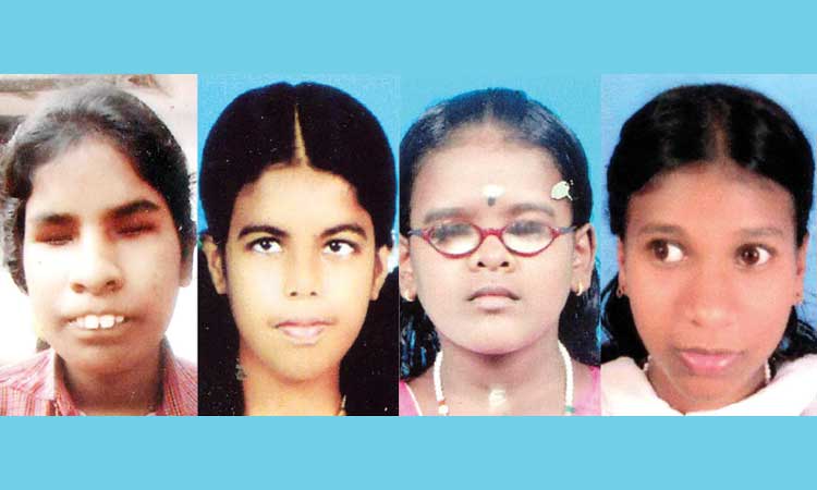 അകക്കണ്ണി​െൻറ വെളിച്ചത്തില്‍  എസ്.എസ്.എൽ.സി കടന്ന് നാല്‍വര്‍സംഘം