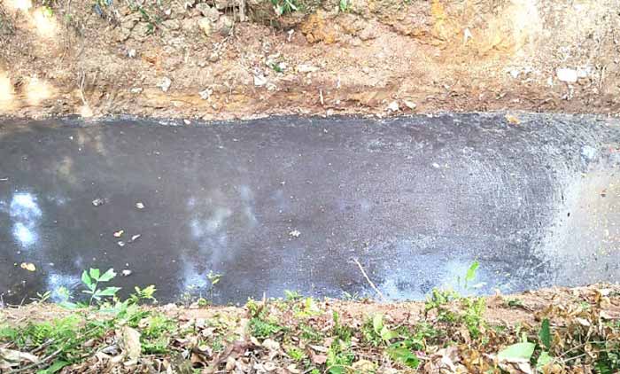 നവീകരണം വെറുതെ; കഞ്ഞിക്കുഴി തോട് വീണ്ടും മാലിന്യവാഹിനി