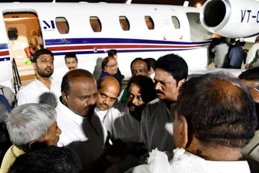 കർണാടക: വിമത എം.എൽ.എമാരെ അനുനയിപ്പിക്കാനാകാതെ കോൺഗ്രസ്​