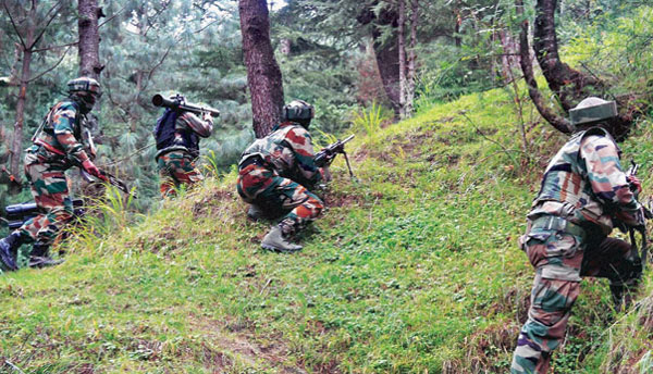 അതിർത്തിയിൽ പാക്​ വെടിവെപ്പ്​: മൂന്ന്​ സൈനികർക്ക്​ വീരമ്യ​ത്യു