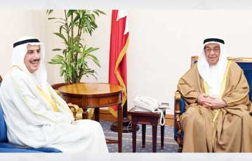 ഉപപ്രധാനമന്ത്രിയെ കുവൈത്ത്​ അംബാസഡർ സന്ദർശിച്ചു