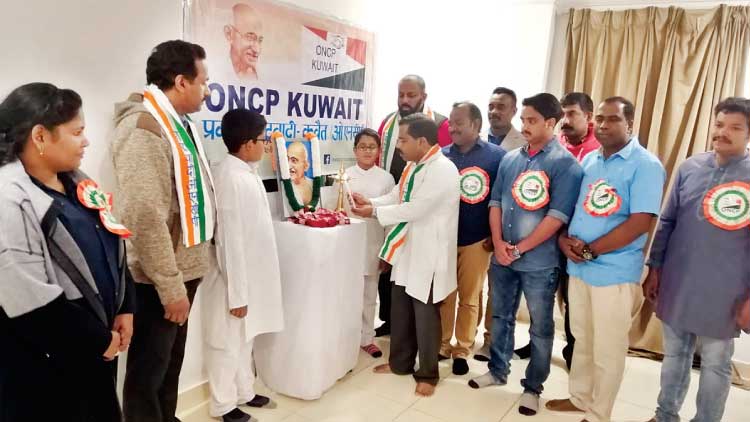 ഒ.​എ​ൻ.​സി.​പി കു​വൈ​ത്ത്​ ഗാ​ന്ധി​സ്മൃ​തി സം​ഘ​ടി​പ്പി​ച്ചു