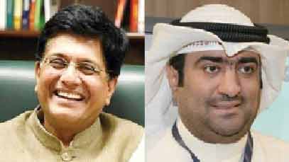 വ്യാപാരം ശക്​തമാക്കൽ: ഇന്ത്യയും കുവൈത്തും ചർച്ചനടത്തി