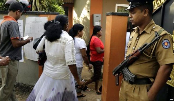 ശ്രീലങ്കന്‍ തെരഞ്ഞെടുപ്പ്; വോട്ടെടുപ്പ് പുരോഗമിക്കുന്നു