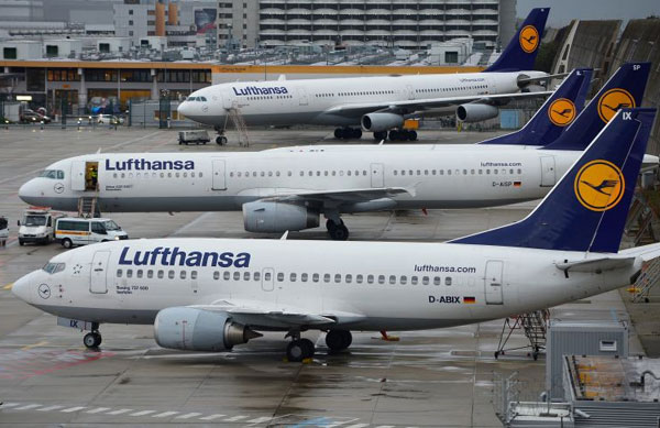 പൈലറ്റ് സമരം: 800 വിമാനം റദ്ദാക്കി ജർമൻ കമ്പനി