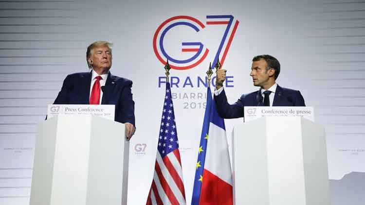 റൂഹാനി-ട്രംപ്​  കൂടിക്കാഴ്​ച  ആഴ്​ചകൾക്കകം  –മാക്രോൺ