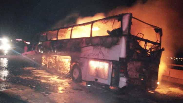 മദീന ബസ്​ ദുരന്തം:  ഡി.എൻ.എ ടെസ്​റ്റിലൂടെ മരിച്ചവരെ തിരിച്ചറിയാനുള്ള നടപടി തുടങ്ങി