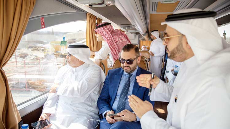 കിങ്​ അബ്​ദുൽ അസീസ്​ റോഡ്​ നിർമാണം പുരോഗമിക്കുന്നു